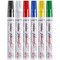 6 Colors Permanent Oil Based Paint Markers, Medium Tip, Quick Dry and Waterproof Assorted Color Marker for Metal, Wood, Fabric, Plastic, Rock Painting, Stone, Mugs, Canvas, Glass
